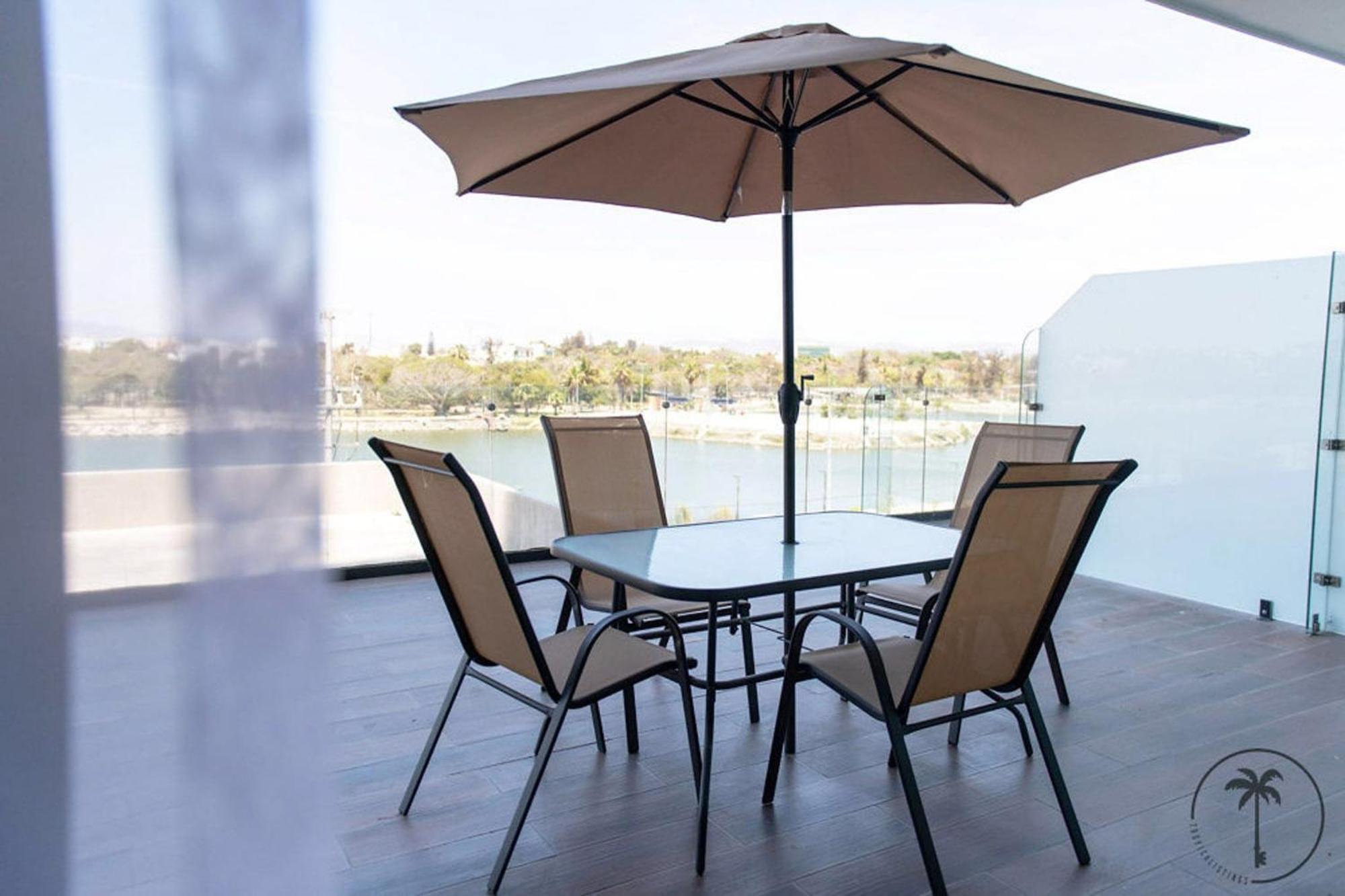 Hermosa Terraza Con Vista A La Laguna! 马萨特兰 外观 照片